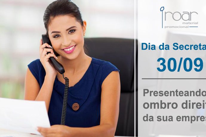 Roar materiais promocionais