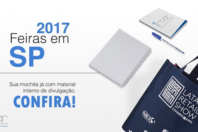 Feiras em São Paulo conheça algumas das principais de 2017 e saiba como oferecer um bom brinde