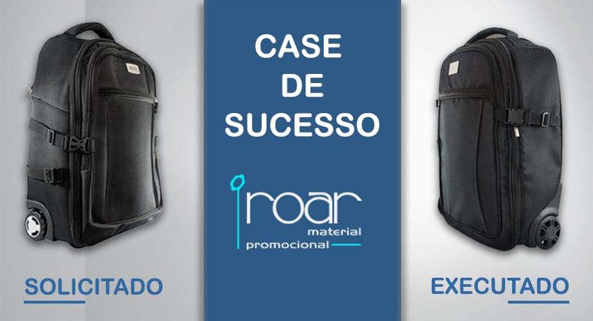 case de sucesso Roar Material promocional