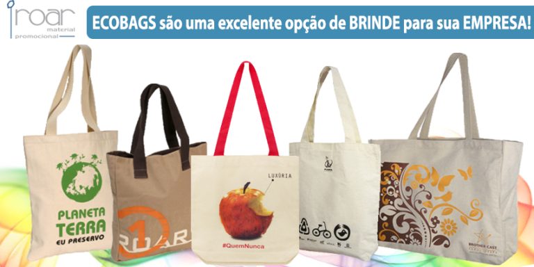 ecobags são uma escelente opcao de brinde para sua empresa Roar mochilas personalizadas e material promocional ecobags são uma escelente opcao de brinde para sua empresa Roar mochilas personalizadas e material promocional