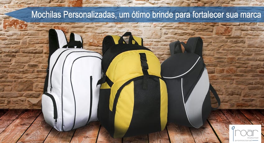 mochilas personalizadas e material promocional para sua empresa ou negocio