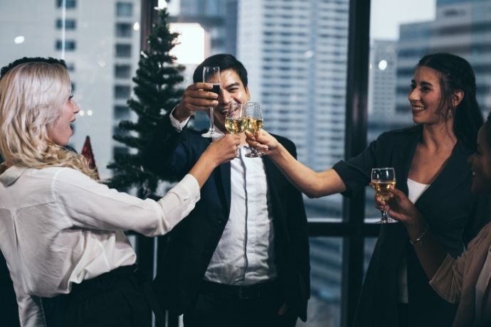 Confraternização de fim de ano da empresa