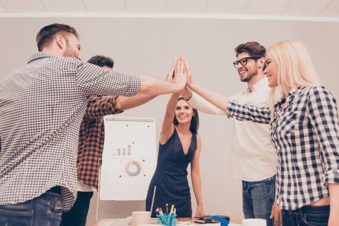 ações de engajamento interno