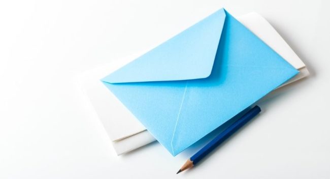 carta e caneta - mensagens para brindes