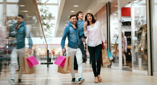 gestão de lojas de shopping