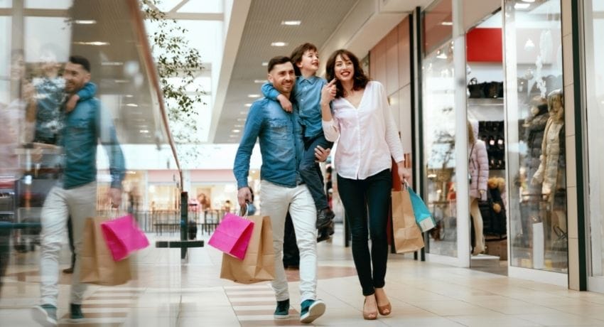 gestão de lojas de shopping