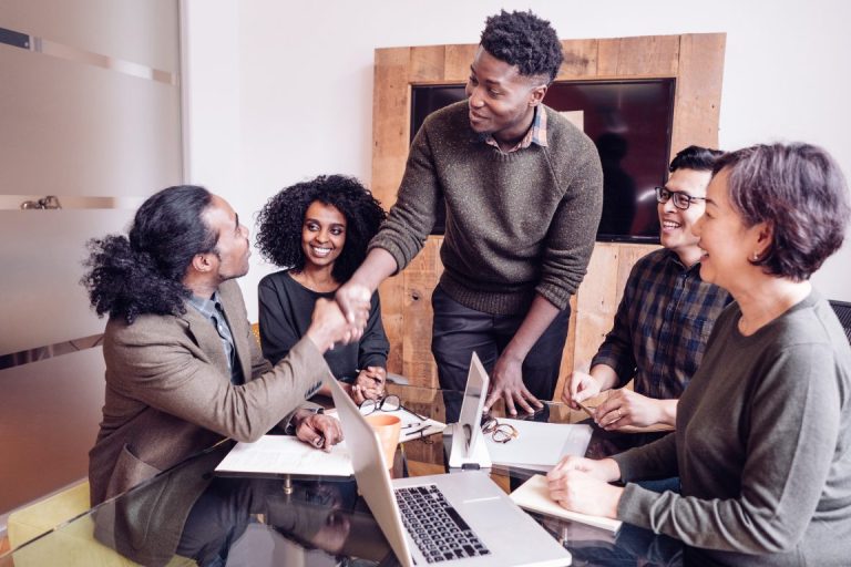 visita da família na empresa