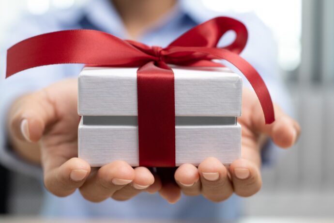 brindes para reconhecer presentes