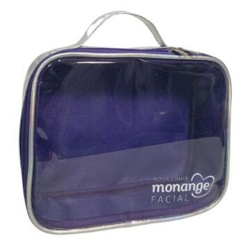 necessaire personalizada em Tecido Holográfico
