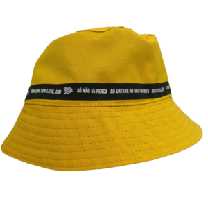 Bucket personalizado amarelo