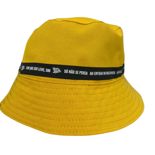 Bucket personalizado amarelo