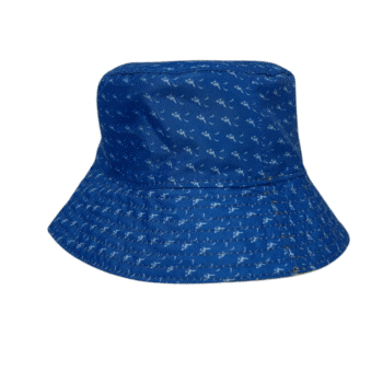 bucket personalizado azul