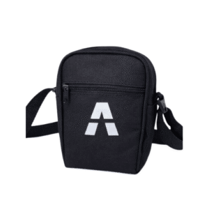 Bolsa transversal com zíper frontal